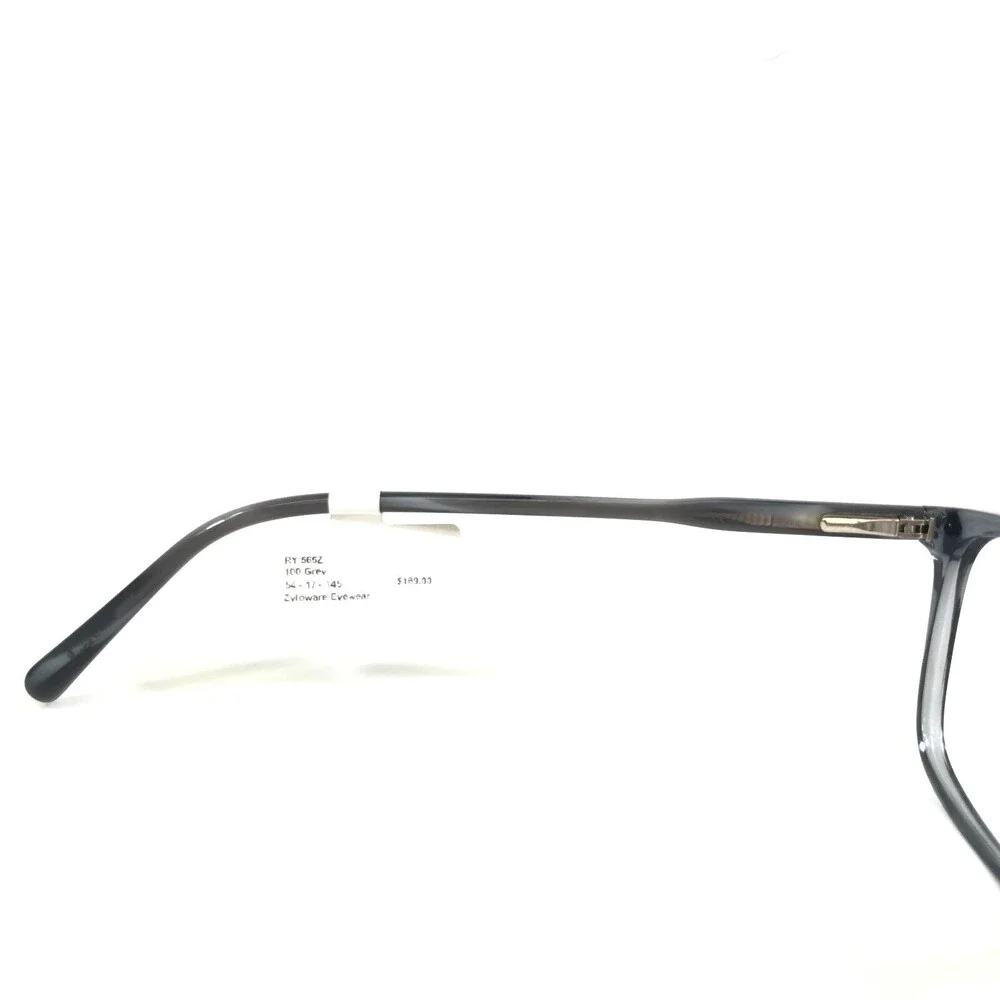 RYE Eyeglasses Frames RY565Z 100 Zyloware Clear Gray Square Full Rim 54-17-145